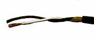 Four conductor twisted pair installation speaker  wire.