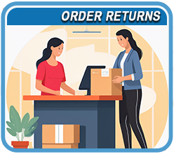 How to return a product to ChurchAudioSupply we site.